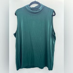 3For$20 Lea & Nicole Sleeveless Teal Blouse size: 2X